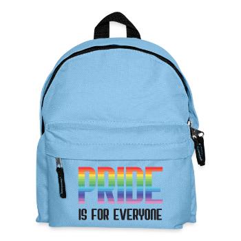 LGBT Pride Month - Pride ist für alle da - Kinder Rucksack - Hellblau - Vorne