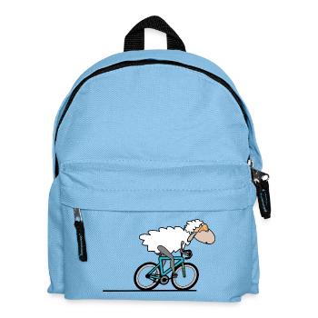 Rennrad Radfahren - Kinder Rucksack - Hellblau - Vorne