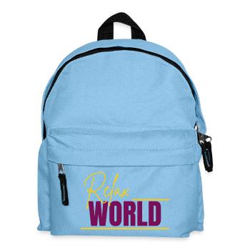 Relax world - Kids' Backpack - light blue - Front