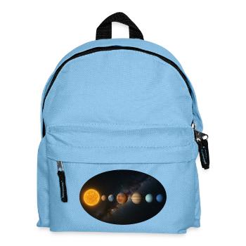 Soleil - Système solaire - Planètes - Sac à dos Enfant - bleu clair - Devant
