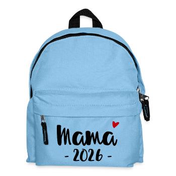 Mom 2026 Design for (expectant) mothers - Kids' Backpack - light blue - Front