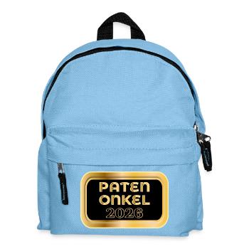 GODFATHER 2026 CHRISTIAN FAITH - Kids' Backpack - light blue - Front