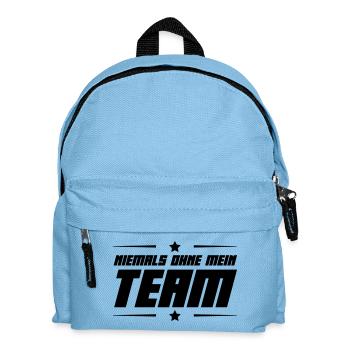 Team - Kids' Backpack - light blue - Front