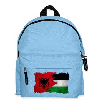 Albanie_Palestine_2025 - Sac à dos Enfant - bleu clair - Devant