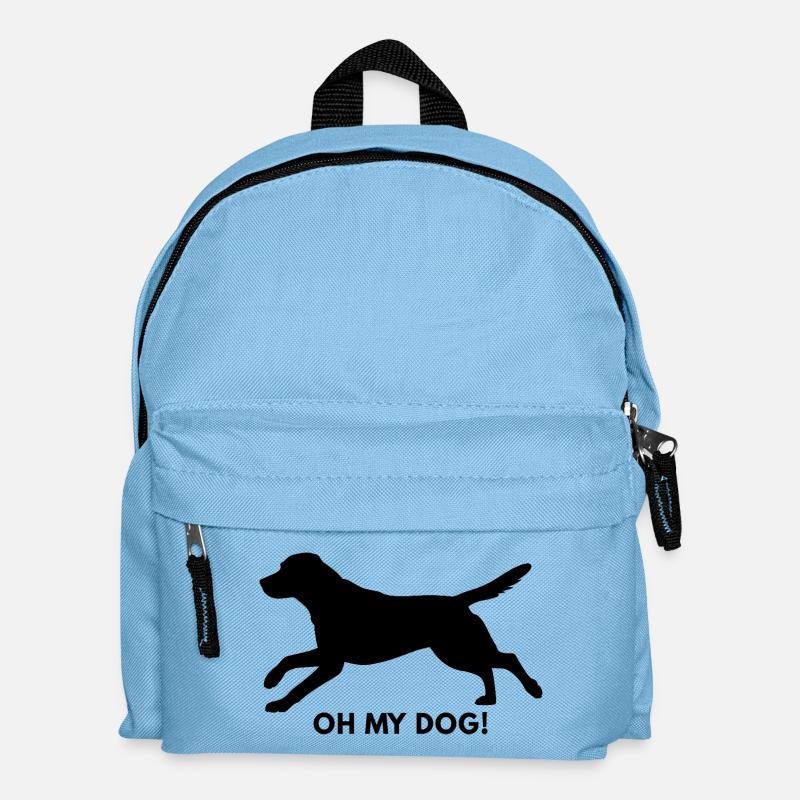 Labrador my Dog - Kinder Rucksack - Hellblau