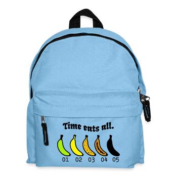 Banana Life Cycle - Kids' Backpack - light blue - Front