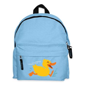 Happy Duck Sprint Cartoon - Kids' Backpack - light blue - Front