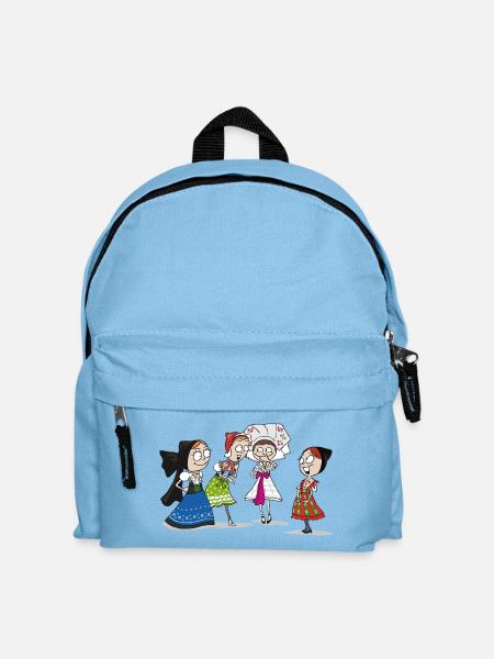 COMIC - SERBSKE DRASTY - Kinder Rucksack - Hellblau