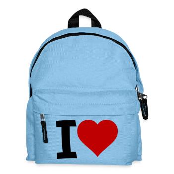 J’adore - Sac à dos Enfant - bleu clair - Devant