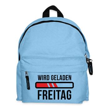 Freitag Laden - Kinder Rucksack - Hellblau - Vorne