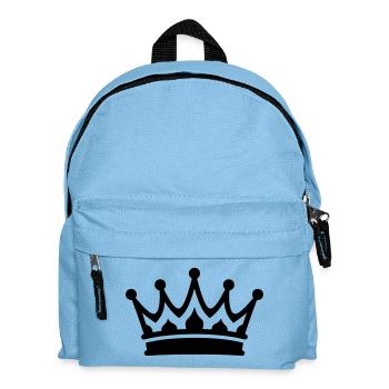 Crown Symbol - Kids' Backpack - light blue - Front