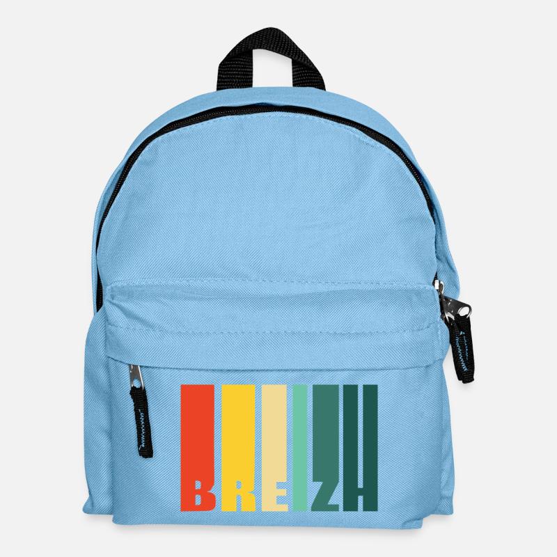 Breizh - Kinder Rucksack - Hellblau