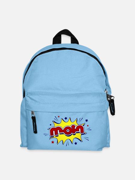 Hello - Kids' Backpack - light blue