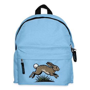 Wild Nature Wild Hare - Kids' Backpack - light blue - Front