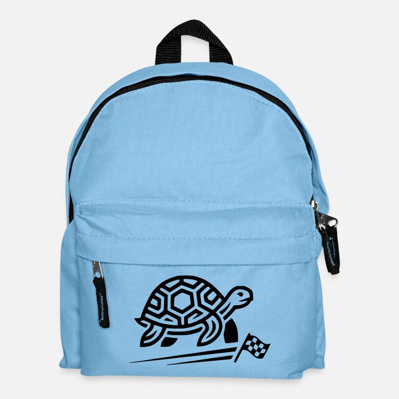 tortoise - Kids' Backpack - light blue