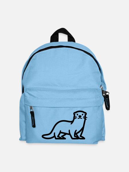 Otter - Kinder Rucksack - Hellblau