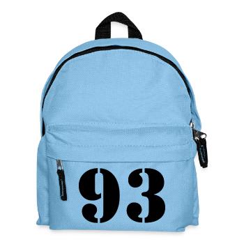 93 - Kinder Rucksack - Hellblau - Vorne