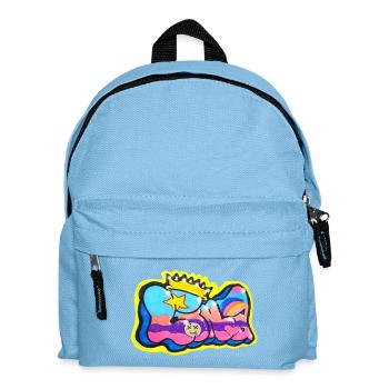 LINA GRAFFITI NAME FOR KID - Sac à dos Enfant - bleu clair - Devant