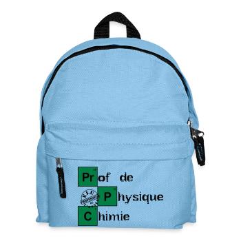 Elu prof de l'année - Physique Chimie - Sac à dos Enfant - bleu clair - Devant
