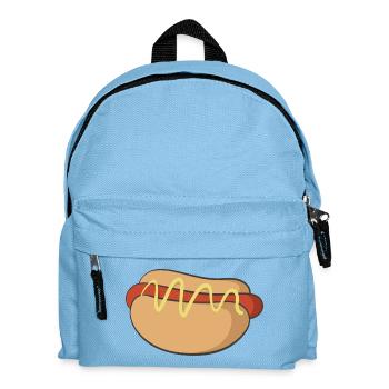 hot dog - Kids' Backpack - light blue - Front