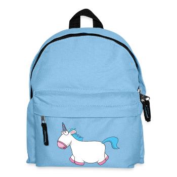 Cute Unicorn - Kinder Rucksack - Hellblau - Vorne
