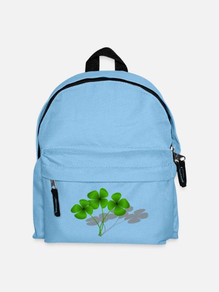 Glück - Kinder Rucksack - Hellblau