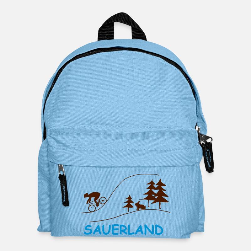 sauerland - Kinder Rucksack - Hellblau
