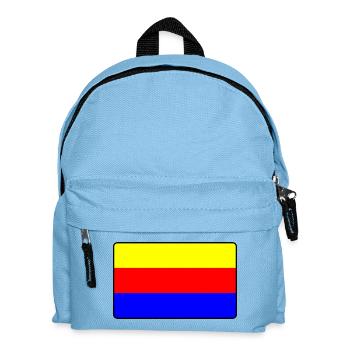 Province flag North Holland flag North Holland - Kids' Backpack - light blue - Front