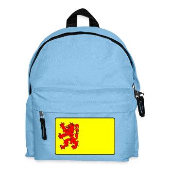 Province flag South Holland flag South Holland - Kids' Backpack - light blue - Front