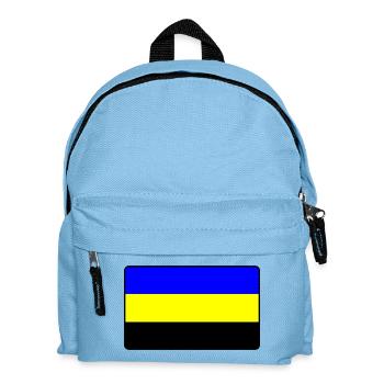 Province flag Geldersevlag Gelderland - Kids' Backpack - light blue - Front