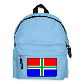 Provinzflagge Groningsevlag Groningen - Kinder Rucksack - Hellblau - Vorne