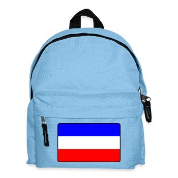 Flag farmers protest - Kids' Backpack - light blue - Front