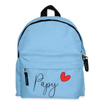 OPA. PAPA. VATERTAG. ALLES GUTE ZUM GEBURTSTAG PAPA - Kinder Rucksack - Hellblau - Vorne