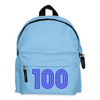 HAPPY BIRTHDAY. HAPPY BIRTHDAY. ANNIVERSARY. - Kids' Backpack - light blue - Front