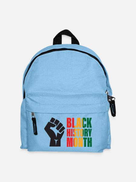 Black History Month - Kinder Rucksack - Hellblau
