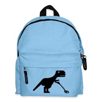 T-Rex sondelt - Kinder Rucksack - Hellblau - Vorne