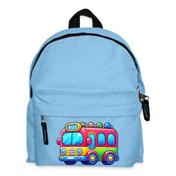 Bus - Sac à dos Enfant - bleu clair - Devant