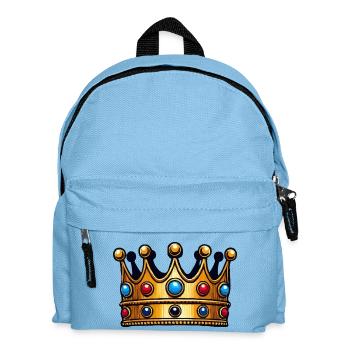 krone - Kinder Rucksack - Hellblau - Vorne
