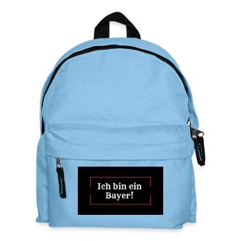 Bayern 1# - Kinder Rucksack - Hellblau - Vorne