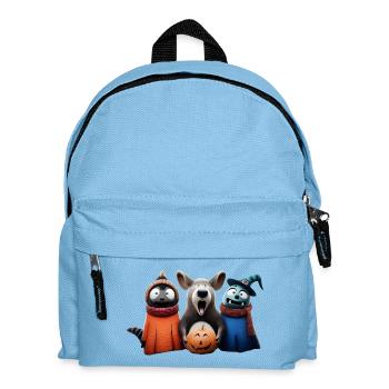 Costume maladroit – Wooligans d’Halloween - Sac à dos Enfant - bleu clair - Devant