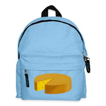 Cheese cut - Kids' Backpack - light blue - Front