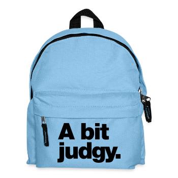 Un peu de jugement - Sac à dos Enfant - bleu clair - Devant