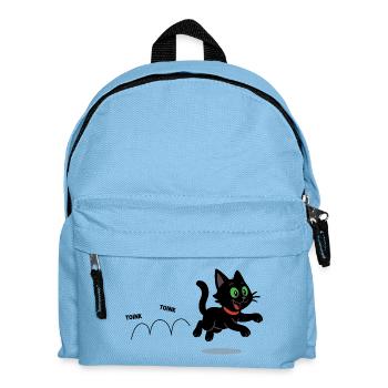 Meeko courant joyeusement - Sac à dos Enfant - bleu clair - Devant