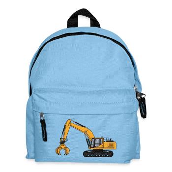 Excavator Excavator Driver Construction Site - Kids' Backpack - light blue - Front