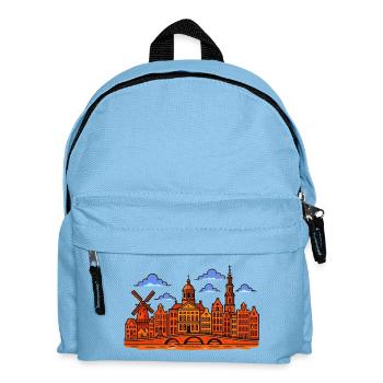 Amsterdam Skyline - Kids' Backpack - light blue - Front