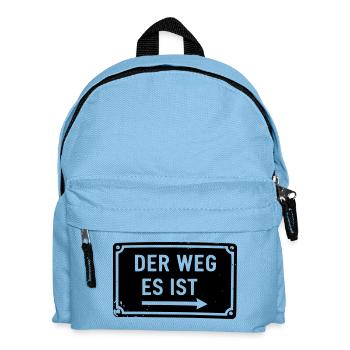 The Way It Is - This Is The Way - Milky Way - Kids' Backpack - light blue - Front