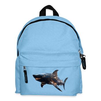 Cybershark – Pouvoir futuriste des profondeurs - Sac à dos Enfant - bleu clair - Devant