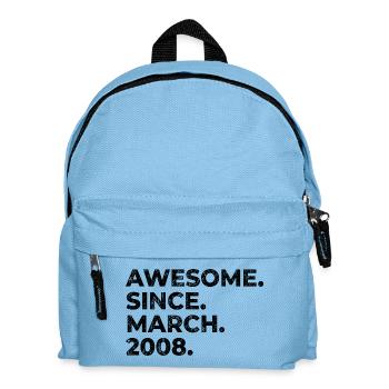 Awesome since March 1976 | Geburtstag - Kinder Rucksack - Hellblau - Vorne