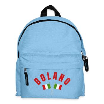 Bolano Italienische Flaggen - Kinder Rucksack - Hellblau - Vorne