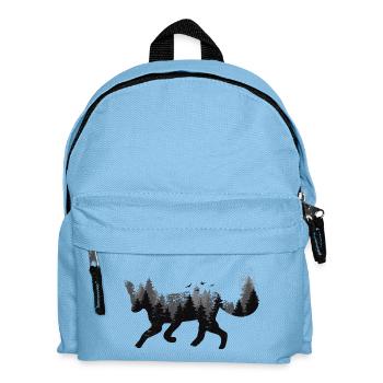 Renard & Forêt - Sac à dos Enfant - bleu clair - Devant